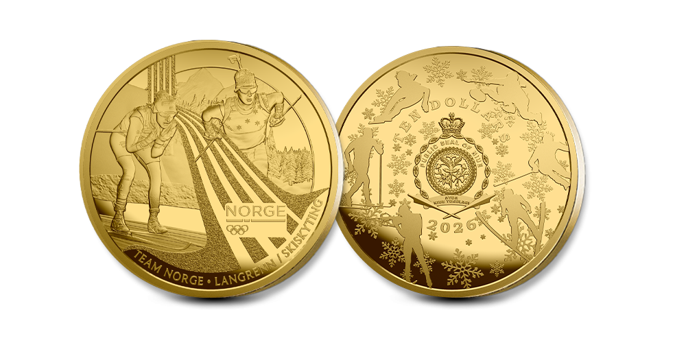 Gullbelagt minnemynt