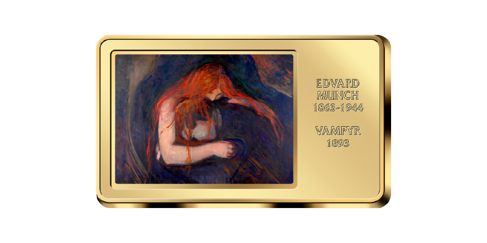 Edvard Munch Vampyr gullbarre 2