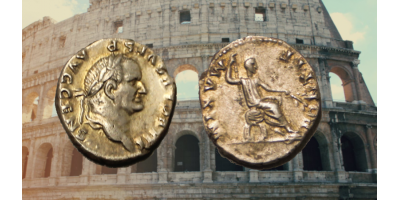 Vespasian Denarius 69-79 e.Kr.