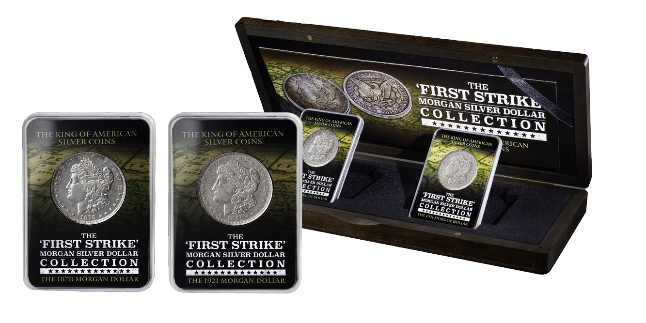 Første- og siste-utgave av Morgan-dollar!