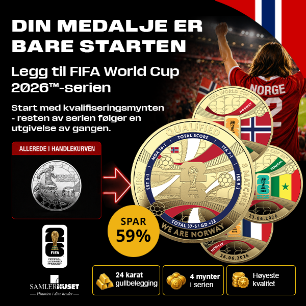 Din medalje er bare starten
