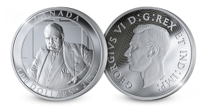 Churchill mynt Churchill mynt
