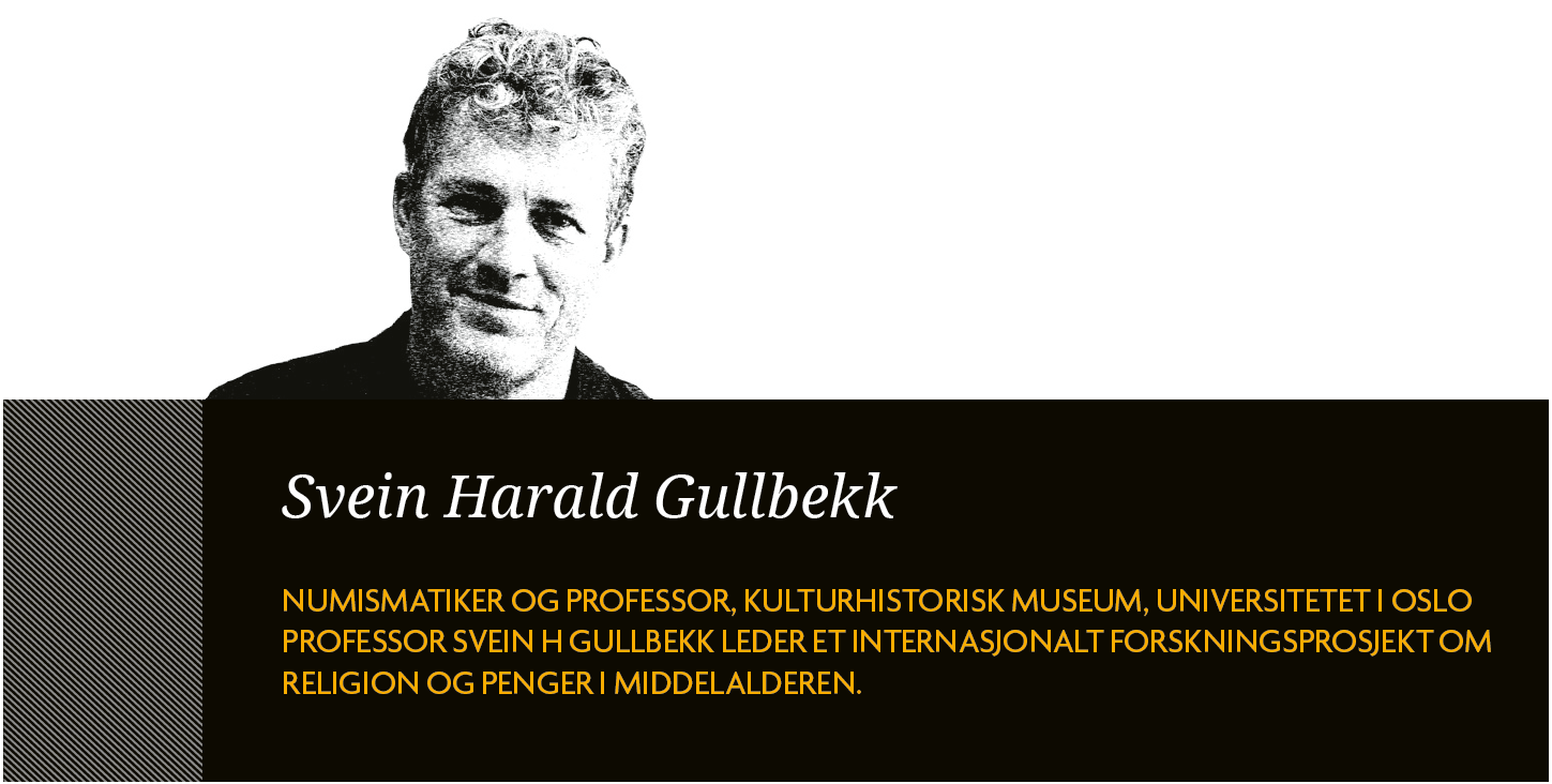 Svein Harald Gullbekk, professor i historie ved Myntkabinettet