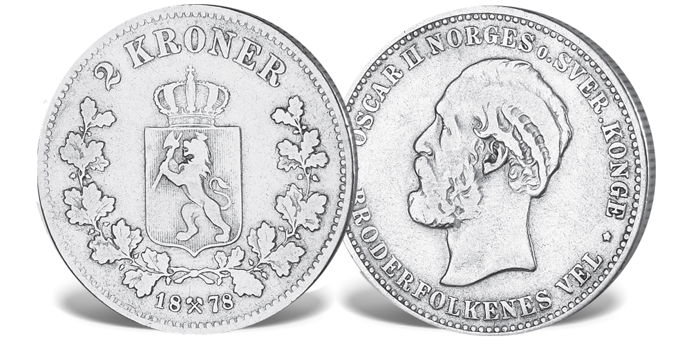 2 kroner 1878